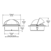 Load image into Gallery viewer, Ritchie F-83 Voyager Compass - Flush Mount - Black [F-83]
