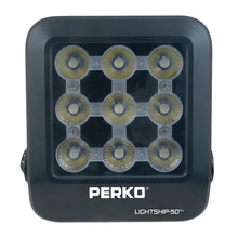 Load image into Gallery viewer, Perko Lightship 50 LED High Performance Floodlight - 12/24V - Black [1643050F0B]
