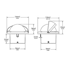 Load image into Gallery viewer, Ritchie HF-742W Helmsman Compass - Flush Mount - White [HF-742W]
