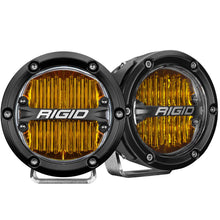 Load image into Gallery viewer, RIGID Industries 360-Series 4" LED SAE Fog Beam - Yellow - Set of 2 [36121]
