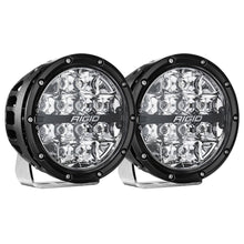 Load image into Gallery viewer, RIGID Industries 360-Series RGBW 6" Offroad Lamp Spot Beam w/RGBW Backlight Pods - Set of 2 [36412]
