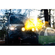 Load image into Gallery viewer, RIGID Industries 360-Series Amber Pro 9" Offroad Spot Beam w/Amber Backlight Pod - Single [36522]
