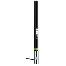 Load image into Gallery viewer, Scout 8' Black VHF Antenna 6dB Heavy Stainless Steel Ferrule w/6M RG-8x Includes PL-259 Heavy Duty Offshore Antenna KS-43 [PF AN NVHF00021T]
