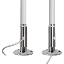 Load image into Gallery viewer, Scout Titan Series 4' White VHF Antenna 3dB Stainless Steel Ferule w/5M RG-58 Includes PL-259 [PF AN NVHF00044T]
