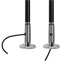 Load image into Gallery viewer, Scout Titan Series 4' Black VHF Antenna 3dB Stainless Steel Ferule w/5M RG-58 Includes PL-259 [PF AN NVHF00045T]
