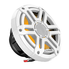 Load image into Gallery viewer, JL Audio M200 Marine Speakers 7.7" w/LED  White Sport Grille [010-04757-00]
