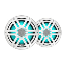 Load image into Gallery viewer, JL Audio M200 Marine Speakers 7.7" w/LED  White Sport Grille [010-04757-00]
