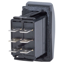 Load image into Gallery viewer, Blue Sea 8222 Water Resistant Contura III Switch - (ON)-OFF-(ON) - Grey [8222]
