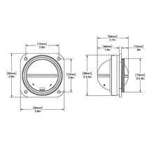 Load image into Gallery viewer, Ritchie V-527 Kayak Compass - Bulkhead Mount - White Dial [V-527]
