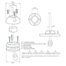 Load image into Gallery viewer, Scanstrut DS21A-S Vertical Cable Seal - Stainless Steel [DS21A-S]
