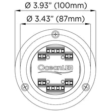 Load image into Gallery viewer, OceanLED Sport S3166S Underwater LED Light - Ultra White [012102W]
