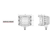 Load image into Gallery viewer, RIGID Industries D-SS Series PRO Spot Surface Mount- Black [261213]
