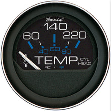 Load image into Gallery viewer, Faria Coral 2" Cylinder Head Temperature Gauge (60-120 F) w/Sender [13009]
