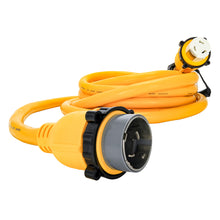 Load image into Gallery viewer, Camco 50 Amp Power Grip Marine Extension Cord - 25 M-Locking/F-Locking Adapter [55621]
