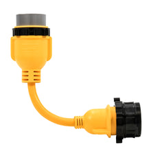 Load image into Gallery viewer, Camco 50AM/30AF Power Grip Marine 12" Locking Adapter - M-Lock/F-Locking Adapter [55625]
