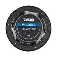 Load image into Gallery viewer, DS18 HYDRO 6.5" 2-Way Marine Speakers w/RBG LED Lights 300W - Matte Black [NXL-6BK]
