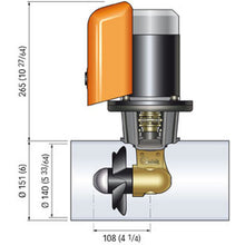Load image into Gallery viewer, Quick Bow Thruster BTQ 140-40 40KGF - 12V - D140 - 2.2kW [FGBT14040120T00]
