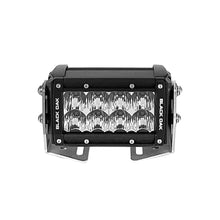 Load image into Gallery viewer, Black Oak Pro Series 3.0 Double Row 4" LED Light Bar - Spot Optics - Black Housing [4S-D5OS]
