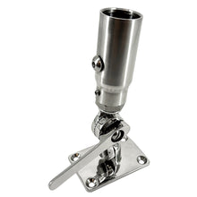 Load image into Gallery viewer, Seaview Starlink Stainless Steel 1"-14 Threaded Adapter  Stainless Steel Ratchet Base [SV114STLKRB]
