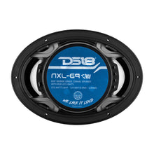Load image into Gallery viewer, DS18 HYDRO 6 x 9" 2-Way Marine Speakers w/Integrated RGB LED Lights - 375W - Black [NXL-69/BK]
