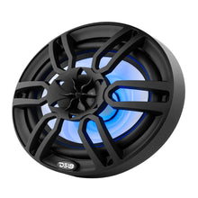 Load image into Gallery viewer, DS18 HYDRO 6 x 9" 2-Way Marine Speakers w/Integrated RGB LED Lights - 375W - Black [NXL-69/BK]
