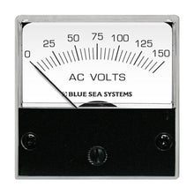 Load image into Gallery viewer, Blue Sea 8244 AC Analog Micro Voltmeter - 2" Face, 0-150 Volts AC [8244]
