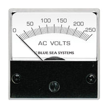 Load image into Gallery viewer, Blue Sea 8245 AC Analog Micro Voltmeter - 2" Face, 0-250 Volts AC [8245]
