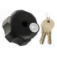 Load image into Gallery viewer, RAM Mount Knob w/Keyed Lock &amp; 1/4" - 20 Brass Hole [RAM-KNOB3LU]
