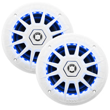 Load image into Gallery viewer, Boss Audio 6.5" MRGB65 Speakers w/RGB Lighting - White - 200W [MRGB65]
