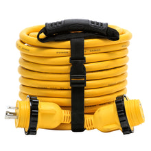 Load image into Gallery viewer, Camco 30 Amp Power Grip Marine Extension Cord - 50 M-Locking/F-Locking Adapter [55613]
