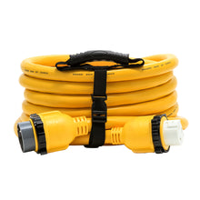 Load image into Gallery viewer, Camco 50 Amp Power Grip Marine Extension Cord - 25 M-Locking/F-Locking Adapter [55621]
