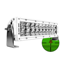 Load image into Gallery viewer, Black Oak Pro Series 3.0 10" 850nm Infrared Marine LED Double Row Light Bar - Combo Optics - White Housing [10MIR-850]
