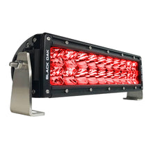 Load image into Gallery viewer, Black Oak 10" Red LED Predator Hunting Light Bar - Combo Optics - Black Housing - Pro Series 3.0 [10R-D3OS]
